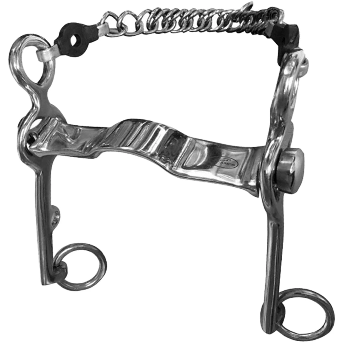 Jump'in Thin Flat Reclining Pelham Bit 2 Jump'in Thin Flat Reclining Pelham Bit - Image 2