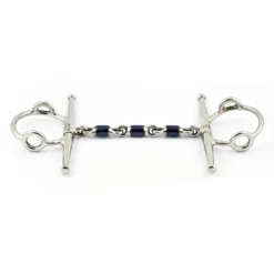 Jump'in Blue Steel Waterford Full Cheek Gag Bit