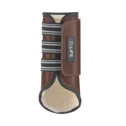 EquiFit MultiTeq Front Boot -Weatherbeeta Store 01246 EquiFit MultiTeq.Front .Boot Brown.SheepsWool