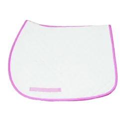 TuffRider Basic All Purpose Saddle Pad With Trim 9 TuffRider Basic All Purpose Saddle Pad With Trim -Weatherbeeta Store 100557 258 JPC TR.Basic .AP .Pad .W.Trim Pink