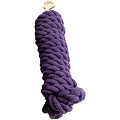 Cotton Lead Rope -Weatherbeeta Store 10186 Jacks Cotton.Lead .Rope Purple