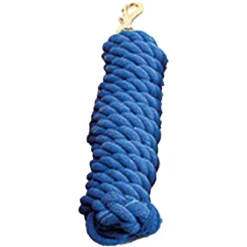 Cotton Lead Rope -Weatherbeeta Store 10186 Jacks Cotton.Lead .Rope Royal