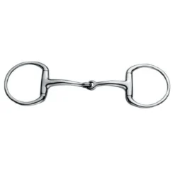 Weatherbeeta JP Korsteel Stainless Steel Jointed Eggbutt Snaffle Bit