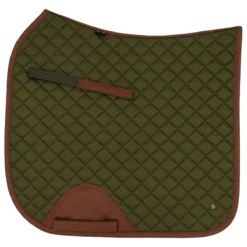 Sixteen Cypress Dressage Pad -Weatherbeeta Store 16C DP OL C 16Cypress Dressage.Pad Olive.Cognac