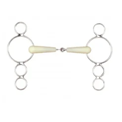 Happy Mouth 3-Ring Jointed Mouth Gag Bit