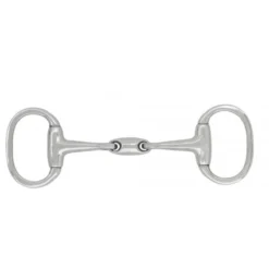 Centaur Stainless Steel Eggbutt With Oval Mouth Bit