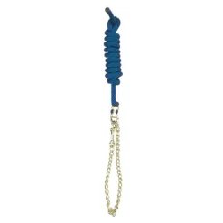 Perri's Nylon Lead With Chain -Weatherbeeta Store 490 Perris Nylon.Lead .with .Chain Navy