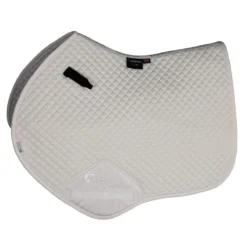 Shires Arma Jump Saddle Pads -Weatherbeeta Store 5269 shires saddle.pad white