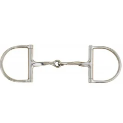 Centaur Slow Twist King Dee Snaffle Bit