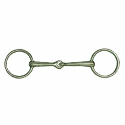 AlBaCon German Silver 13 MM Solid Mouth Bradoon With 55mm Rings