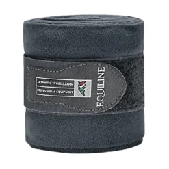 Equiline Polo Fleece Bandage Set 8 Equiline Polo Fleece Bandage Set -Weatherbeeta Store Equiline Fleece.Polo .Wraps Grey Set.of .4 121MD04000007UNI