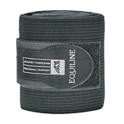 Equiline Fleece And Elastic Work Bandage Set -Weatherbeeta Store Equiline Work.Bandages Set.of .2 Brown Grey