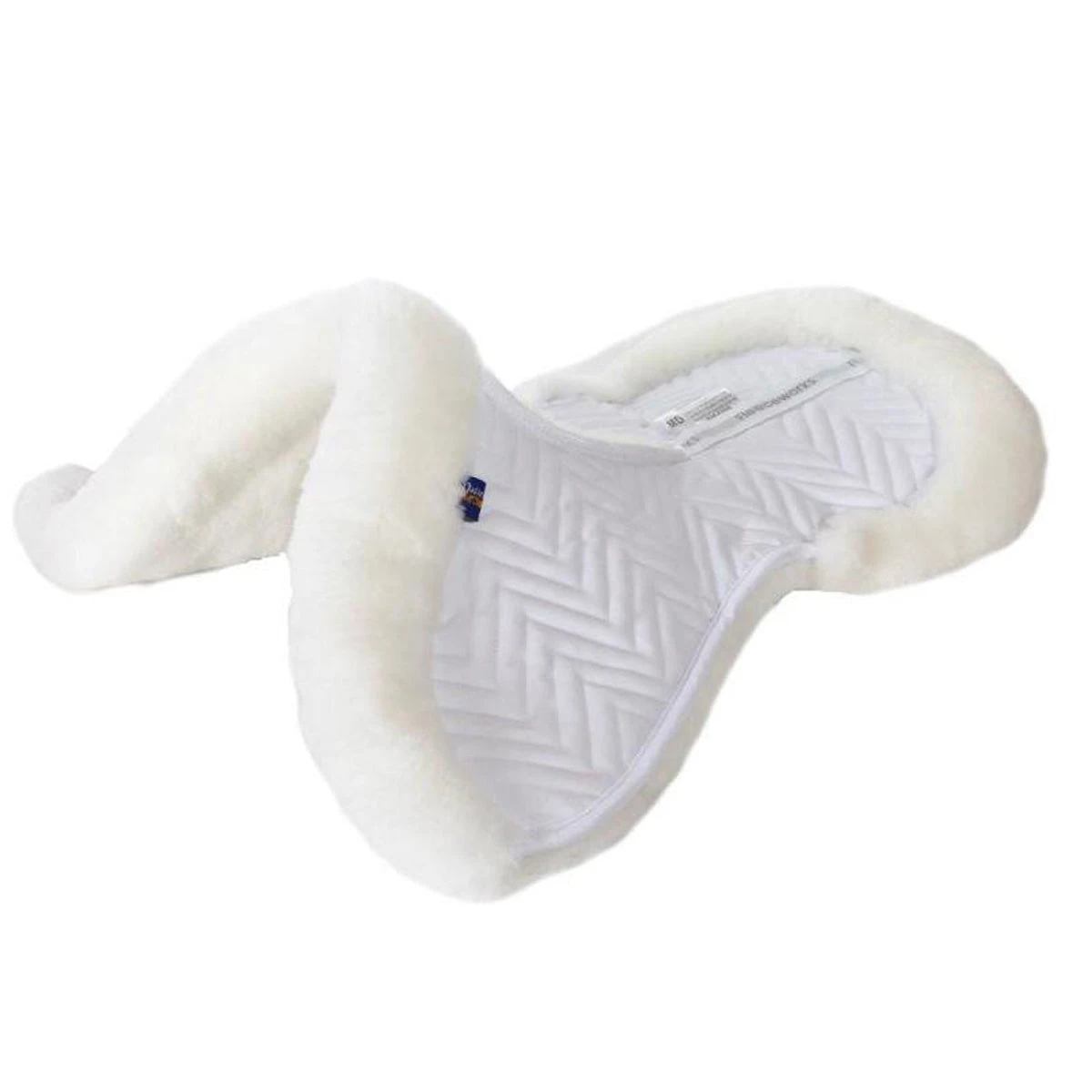 Fleeceworks Sheepskin PJ Wither Relief Halfpad 1 Fleeceworks Sheepskin PJ Wither Relief Halfpad