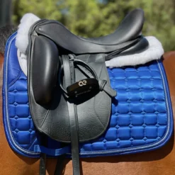 Halter Ego Satin Classic Saddle Pad 10 Halter Ego Satin Classic Saddle Pad -Weatherbeeta Store HEgo RYLBL DRSG HalterEgo Satin.Classic.Quilted.Saddle.Pad .Dressage Royal.Blue