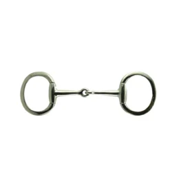 Coronet Flat Ring Eggbutt Snaffle Bit