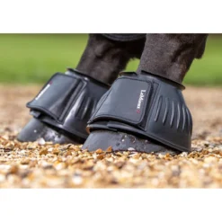 LeMieux Rubber Bell Boots -Weatherbeeta Store LMX Rubber.Bell .Boots Black LS