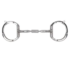 Myler Eggbutt With Hooks With Stainless Steel Comfort Snaffle Wide Barrel MB 02