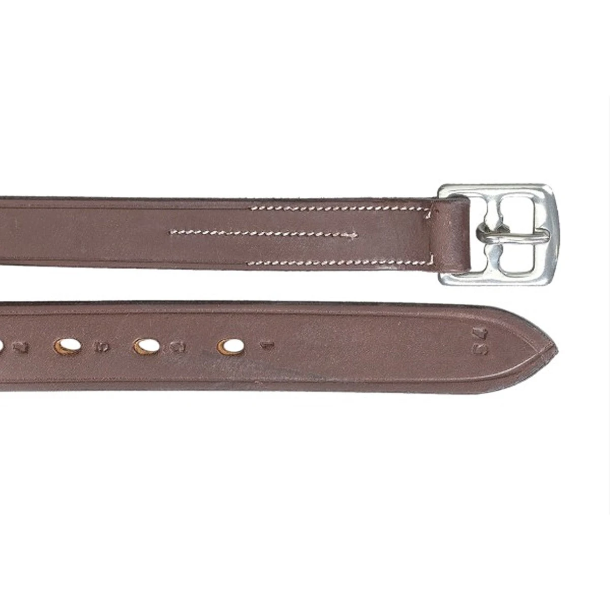 Ovation Child's Solid English Leather Stirrup Leathers 1 Ovation Child's Solid English Leather Stirrup Leathers