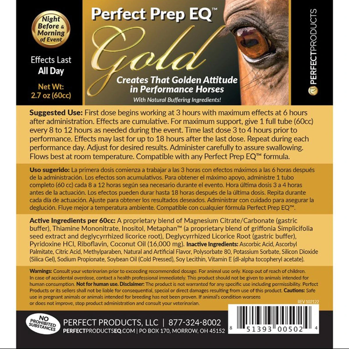 Perfect Prep EQ Gold Calming Paste 3 Perfect Prep EQ Gold Calming Paste - Image 3