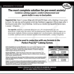 Perfect Prep EQ Sane & Sound Calming Pellets 7 Perfect Prep EQ Sane & Sound Calming Pellets -Weatherbeeta Store Perfect.Prep .EQ Sand.Sound .Pellets.4