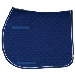 Lettia Coolmax AP Saddle Pad -Weatherbeeta Store Royal White Piping