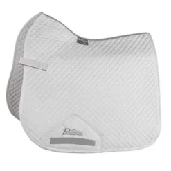 Shires Performance Suede Dressage Saddle Pads -Weatherbeeta Store Shires SuedeDressageSaddleCloth White