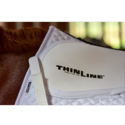 ThinLine Cotton Quilted Square Jumping Saddle Pad -Weatherbeeta Store TL cot.quilt .square.jump .ap .saddle.pad white 2