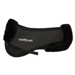 ThinLine Trifecta Half Pad With Sheepskin Rolls -Weatherbeeta Store ThinLine Trifecta black 60943.1587493857.1280.1280