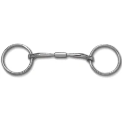 Myler Loose Ring With Stainless Steel Comfort Snaffle Wide Barrel MB 02