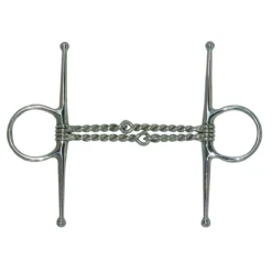 Coronet Double Twisted Wire Full Cheek Snaffle Bit