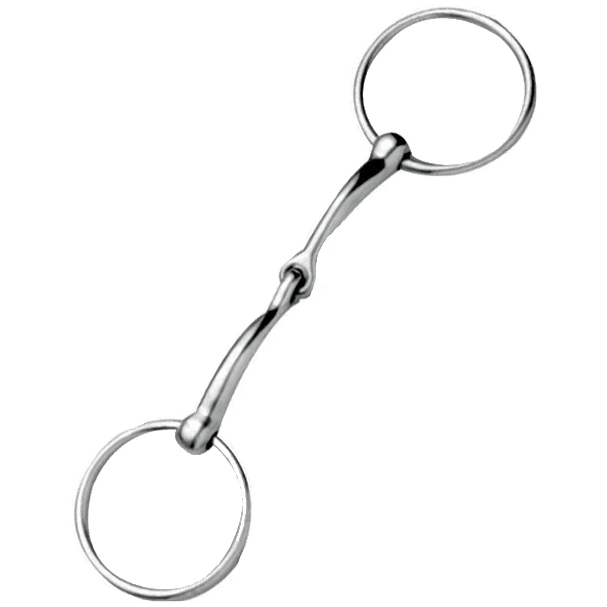 Weatherbeeta JP Korsteel Stainless Steel Jointed Loose Ring Snaffle Bit 1 Weatherbeeta JP Korsteel Stainless Steel Jointed Loose Ring Snaffle Bit