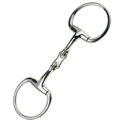 Weatherbeeta JP Korsteel Stainless Steel French Link Eggbutt Snaffle Bit
