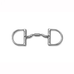 Toklat Myler 3 3/8" Medium Dee Without Hooks With Low Port Comfort Snaffle MB 04