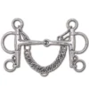 Toklat Stainless Steel Snaffle Eggbutt Pelham - 4 3/4" Cheek