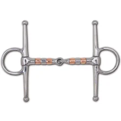 Toklat Full Cheek Roller Snaffle Bit