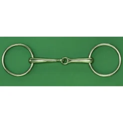 AlBaCon German Silver 14MM Solid Mouth Bradoon With 65mm Rings