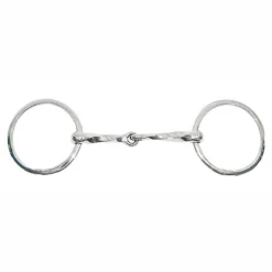 Metalab Sharp Twisted Loose Ring Snaffle Bit