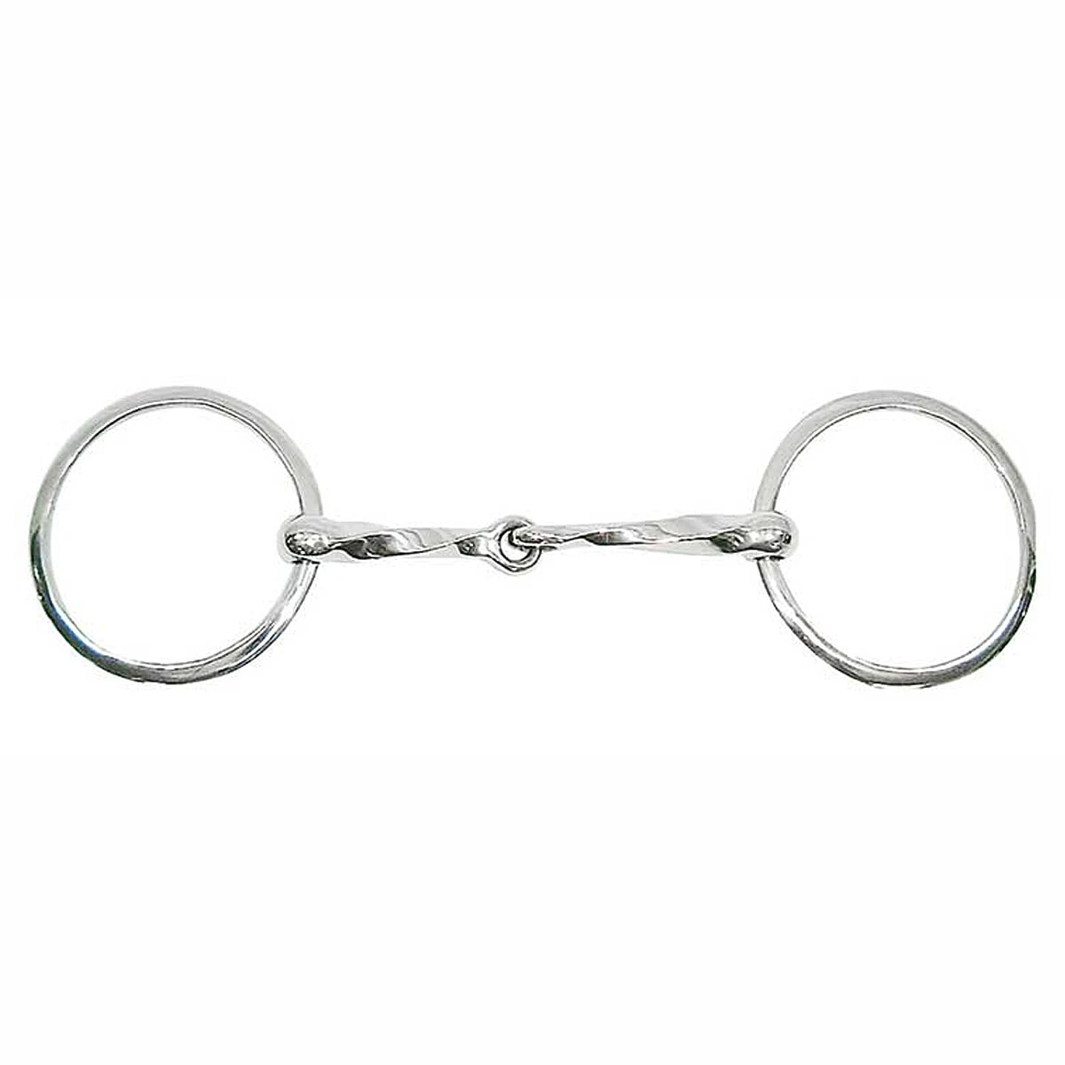 Metalab Sharp Twisted Loose Ring Snaffle Bit 1 Metalab Sharp Twisted Loose Ring Snaffle Bit