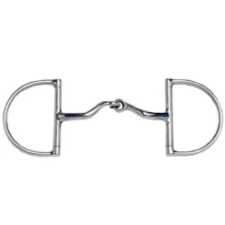 Weatherbeeta JP Korsteel Stainless Steel Jointed Port Hunter Dee Ring Snaffle Bit
