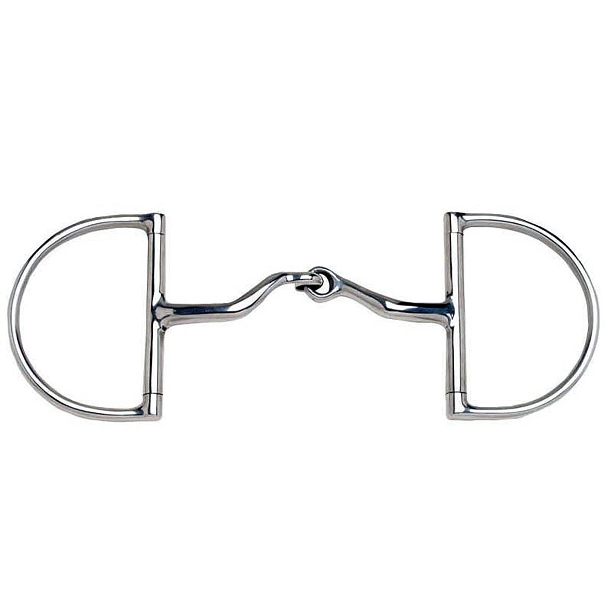Weatherbeeta JP Korsteel Stainless Steel Jointed Port Hunter Dee Ring Snaffle Bit 1 Weatherbeeta JP Korsteel Stainless Steel Jointed Port Hunter Dee Ring Snaffle Bit