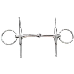 Weatherbeeta Korsteel Stainless Steel Jointed Fulmer Snaffle Bit