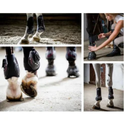 Acavallo Opera Front Boot -Gel Lined With Elasticated Stud Fastening -Weatherbeeta Store black16 28670.1587675760.1280.1280