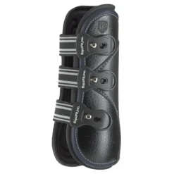 EquiFit D-Teq Front Boot -Weatherbeeta Store black ostrich navy trim front 16589.1590081036.1280.1280