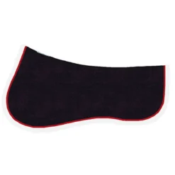 Wilker's Suede Half Pad -Weatherbeeta Store blackwhitered