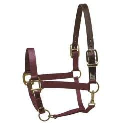 Perri's Premium Nylon Safety Halter -Weatherbeeta Store burgundy 54542.1588257173.1280.1280