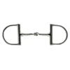 Pinchless Corkscrew Large Dee Ring Snaffle Bit