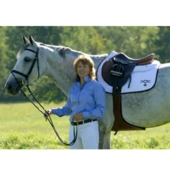 Ogilvy Gummy Jump Half Pad - Custom -Weatherbeeta Store gummyjumppad25