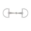 Weatherbeeta Korsteel Stainless Steel Thick Hollow Mouth Hunter Dee Snaffle Bit