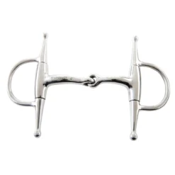 Weatherbeeta JP Korsteel Jointed Full Cheek Eggbutt Snaffle Bit