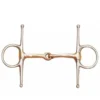 Centaur Stainless Steel Medium Weight Copper Mouth Full Cheek Snaffle Bit